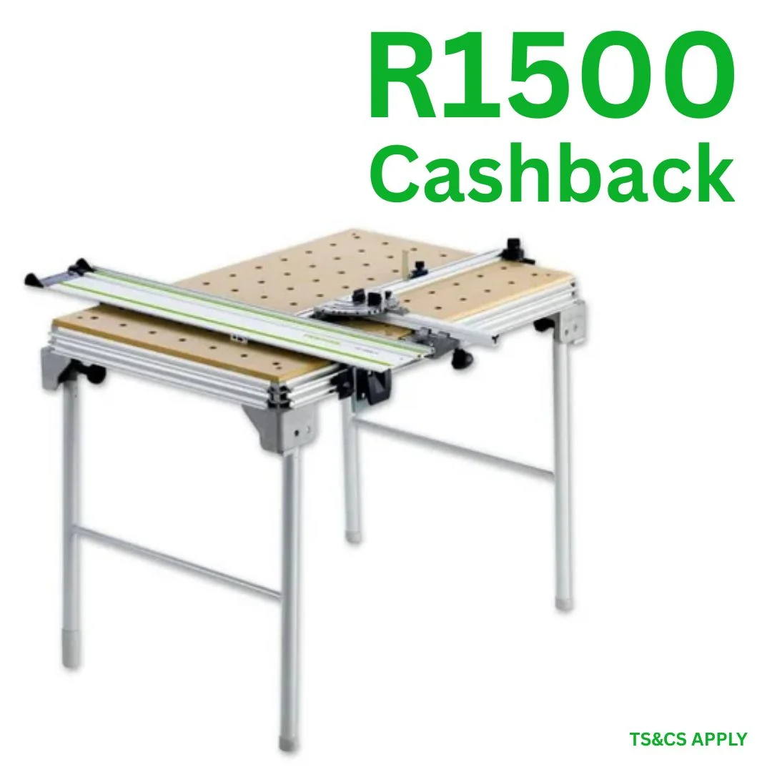 Festool | MFT3 multifunction table + R1500 Cashback (Cashback will be received when registering tool for warranty, Ts&Cs in description below)