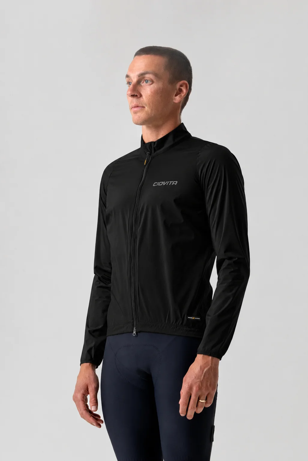 Men's Supremo Rain Shell Jacket (Black)