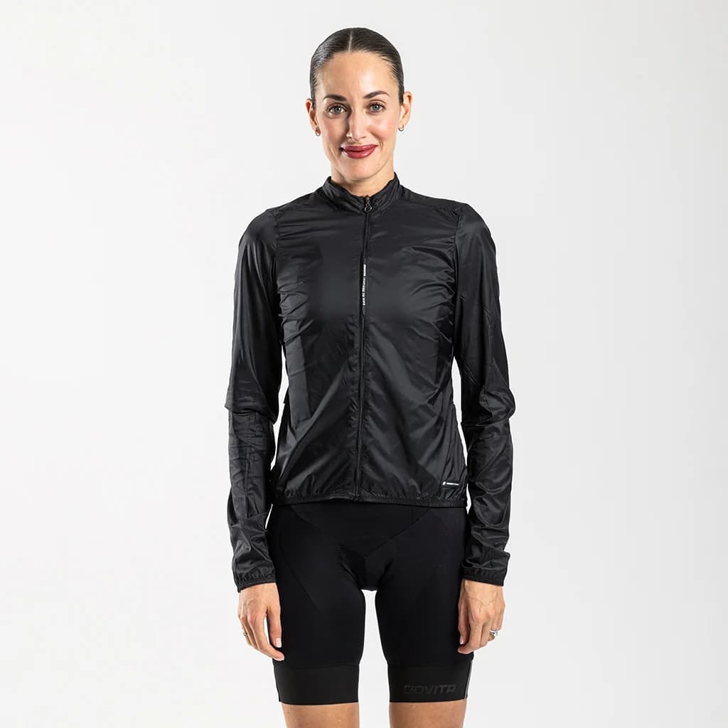 Women's Alto Corsa Windproof Jacket (Black)