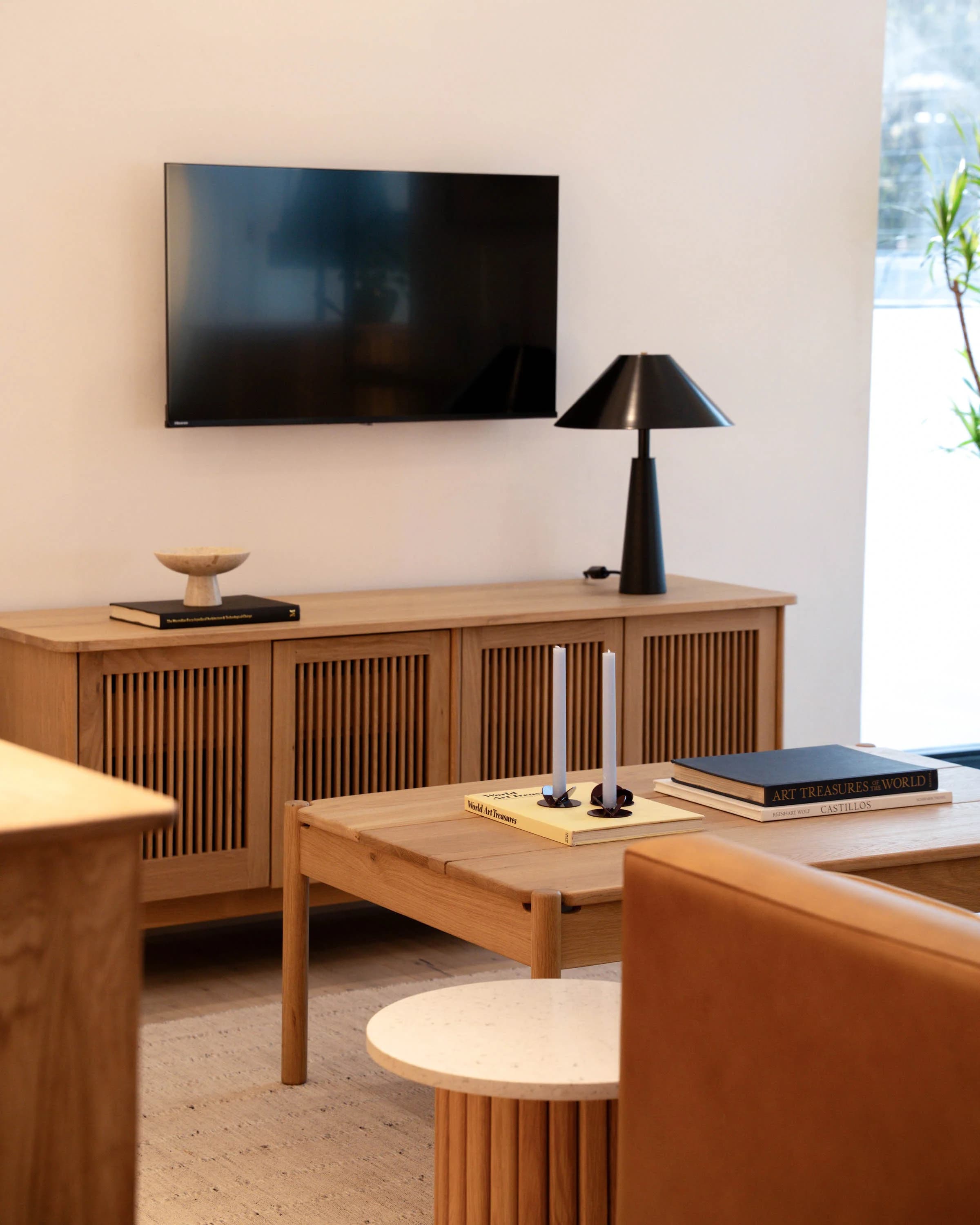 Escarpment Louvre TV Cabinet