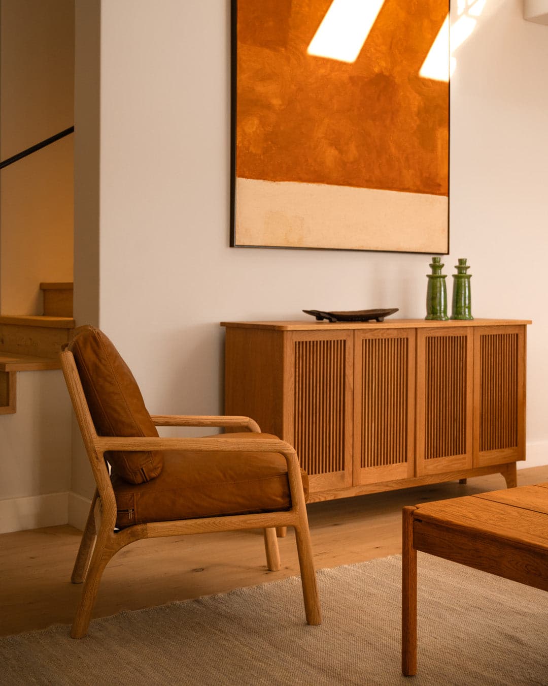 Escarpment Leather Armchair
