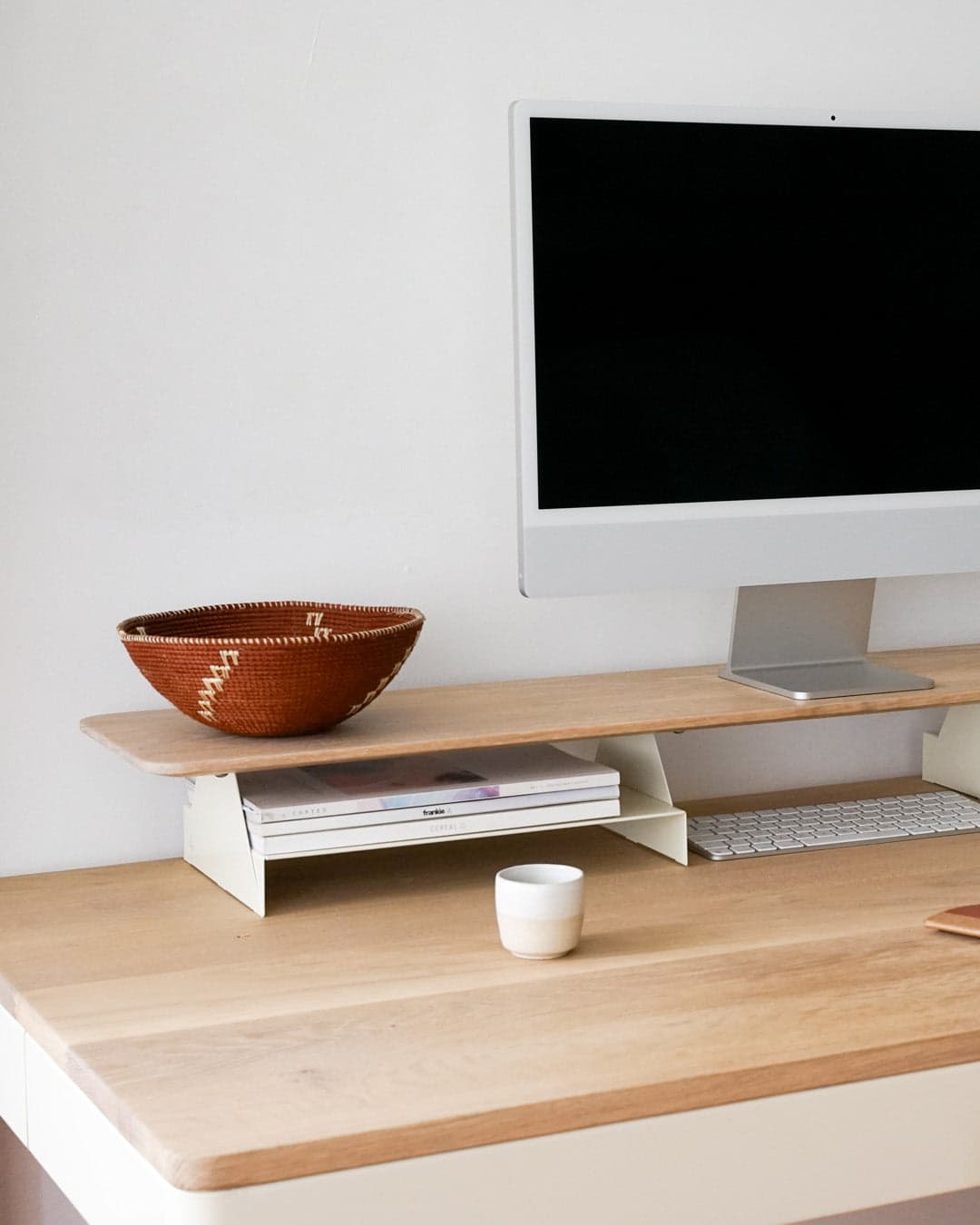 Fold Desktop Monitor Stand - Double