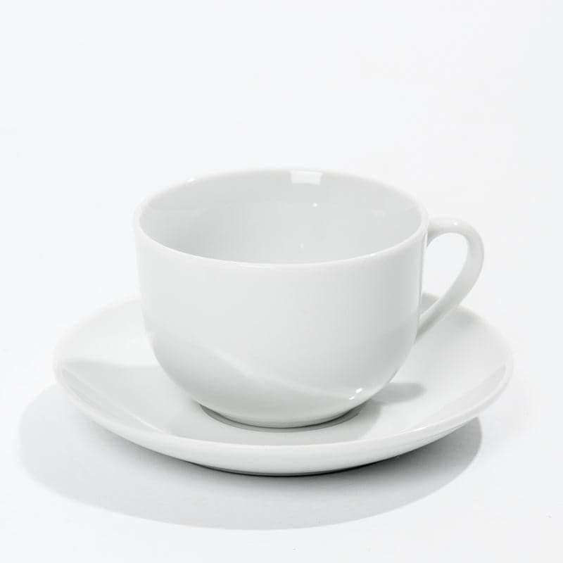 Cup and Saucer White