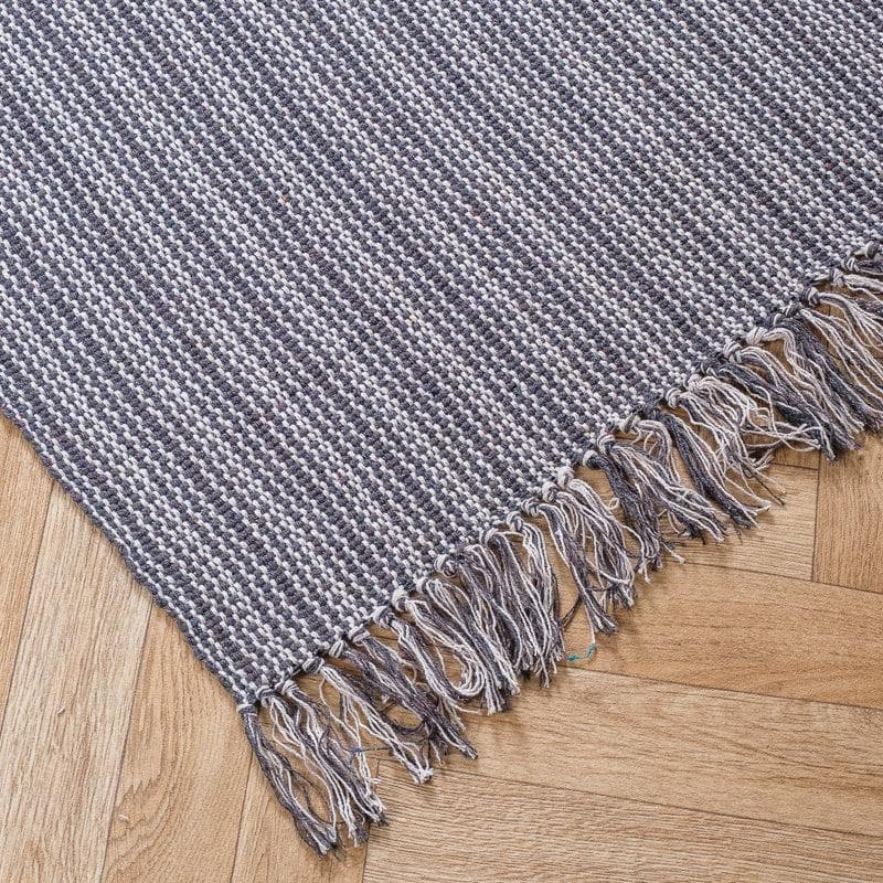 Double Tana Rug Dark Grey
