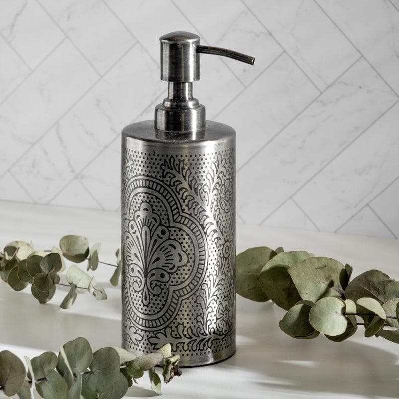 Lotion and Soap Dispenser Pewter
