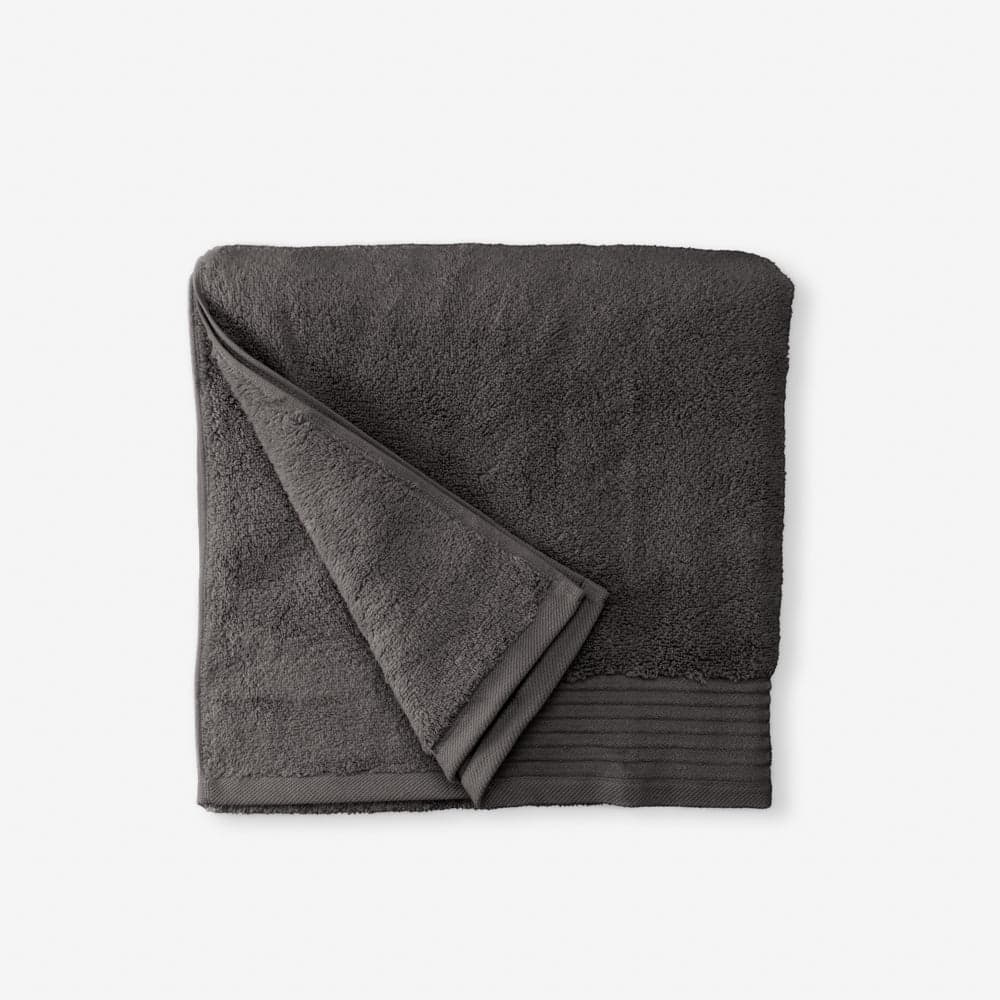 Luxury Egyptian Cotton Zero Twist Towel Steel Grey