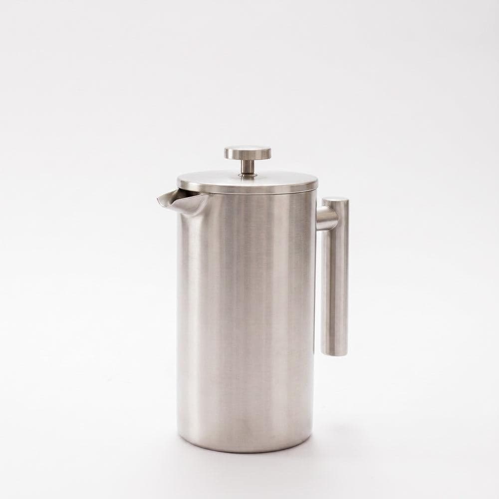 Moretti Café Coffee and Tea Plunger Stainless Steel Silver