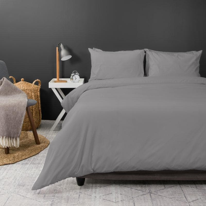 Nest Soft Touch Essentials Duvet Cover Set Grey