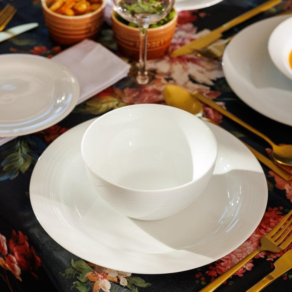 Noritake Arctic White Dinner Set 12 Piece