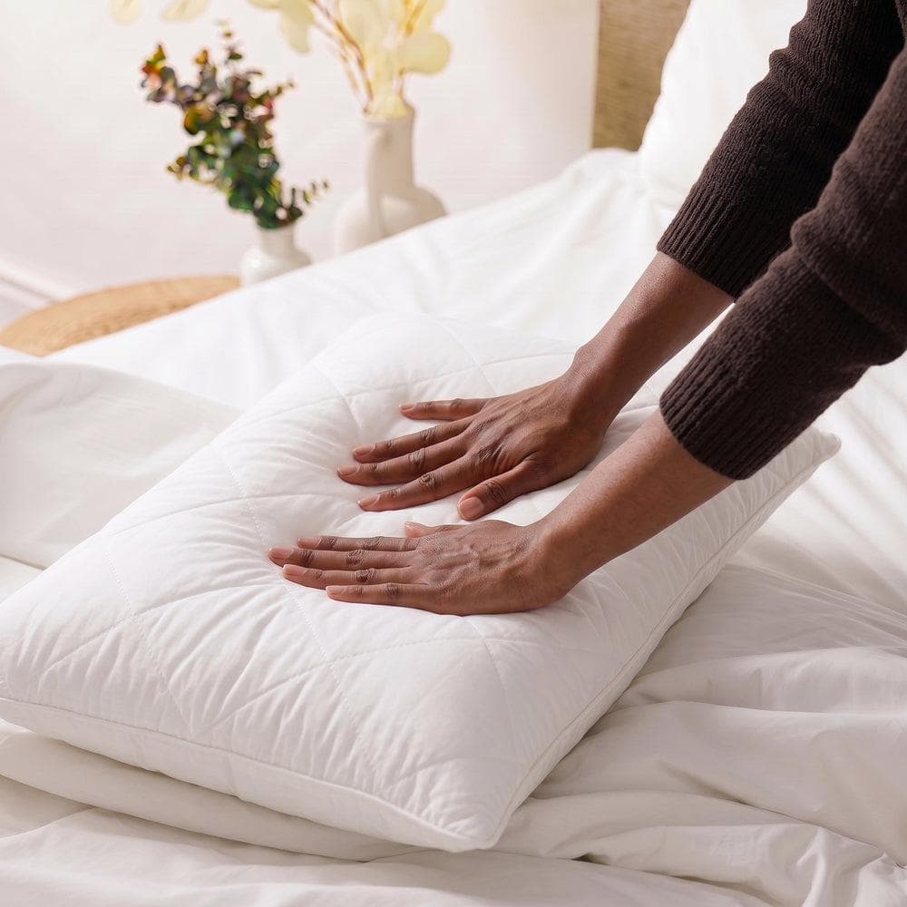 Quilted Hollow Puff Pillow Standard