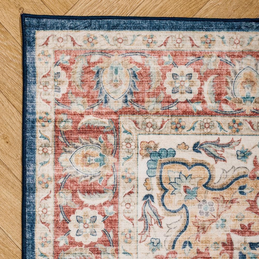Silkwhisper Printed Carpet Ruby Meadow