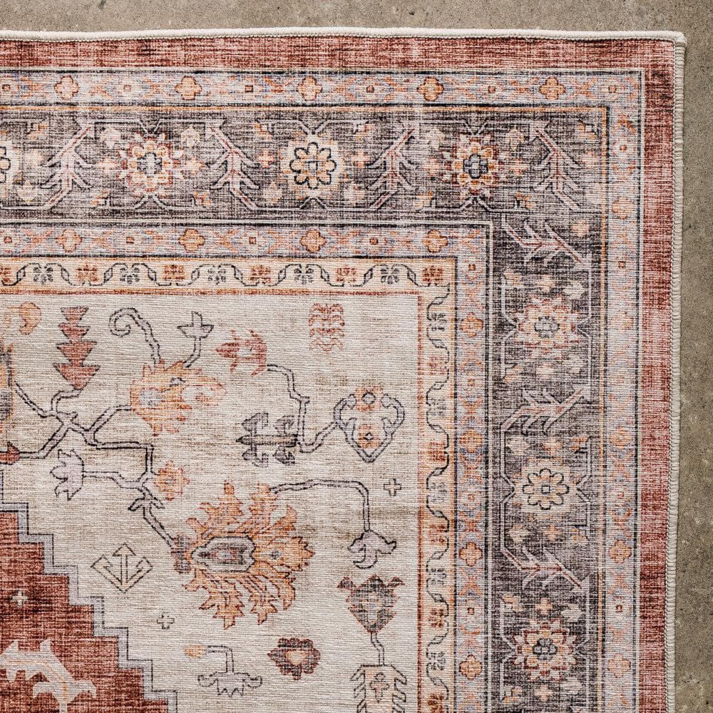 Softweave Printed Carpet Harvest Rust