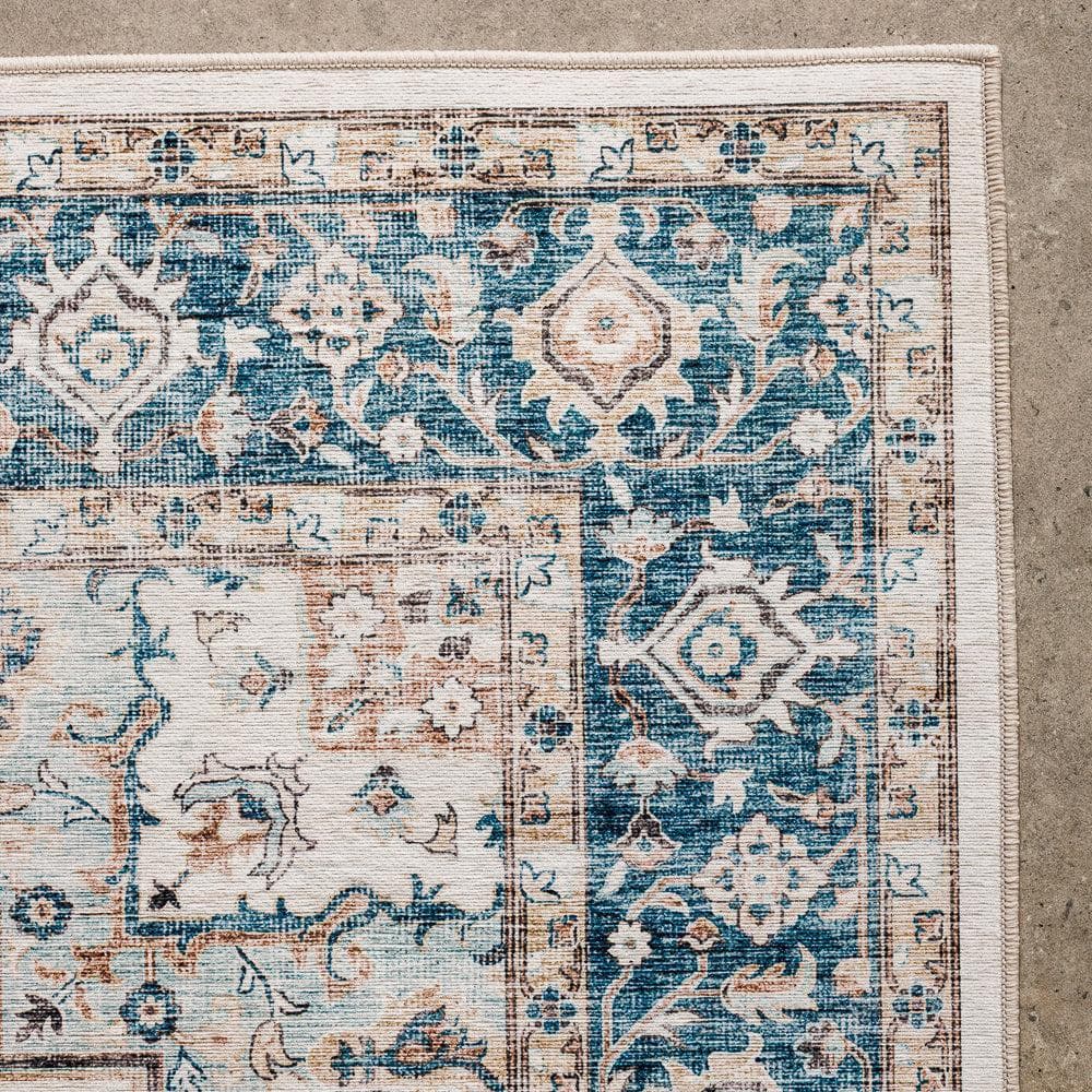 Softweave Printed Carpet Nordic Blue Grey