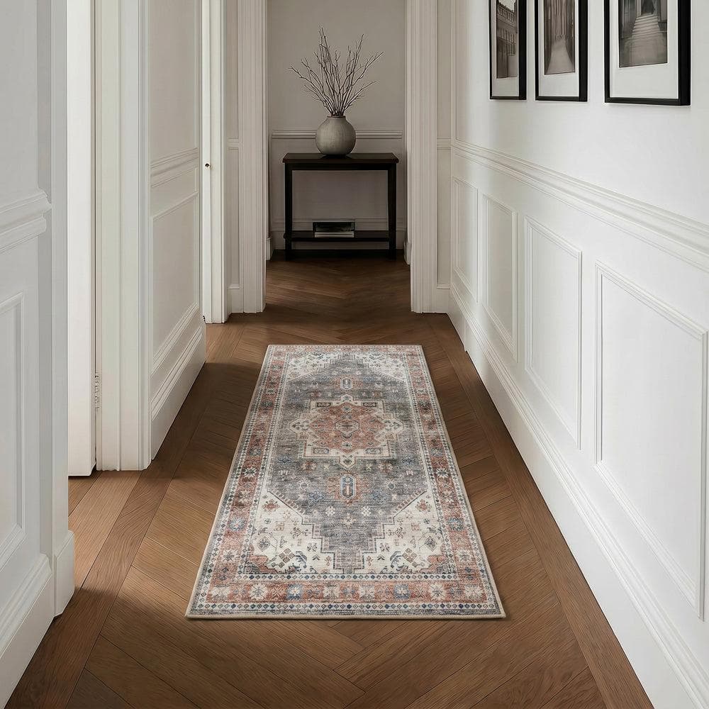Softweave Printed Runner Walnut Whisper