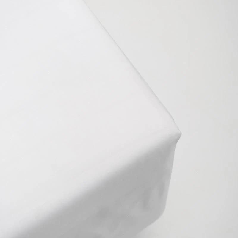 Whisper Soft 300 Thread Count Egyptian Cotton Percale Fitted Sheet White