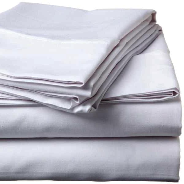Whisper Soft 500 Thread Count Sateen Egyptian Cotton Fitted Sheet Silver