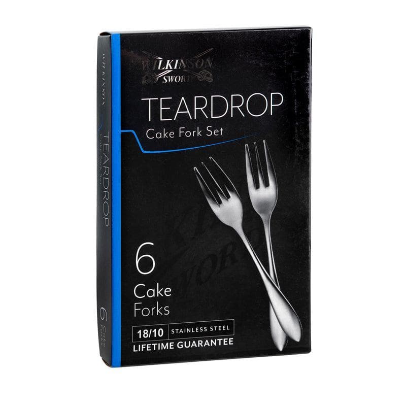 Wilkinson Sword Teardrop Cake Fork Set 6 Piece
