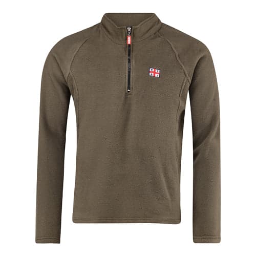 NSRI Flag 1/4 Zip Polar Fleece Jacket Olive
