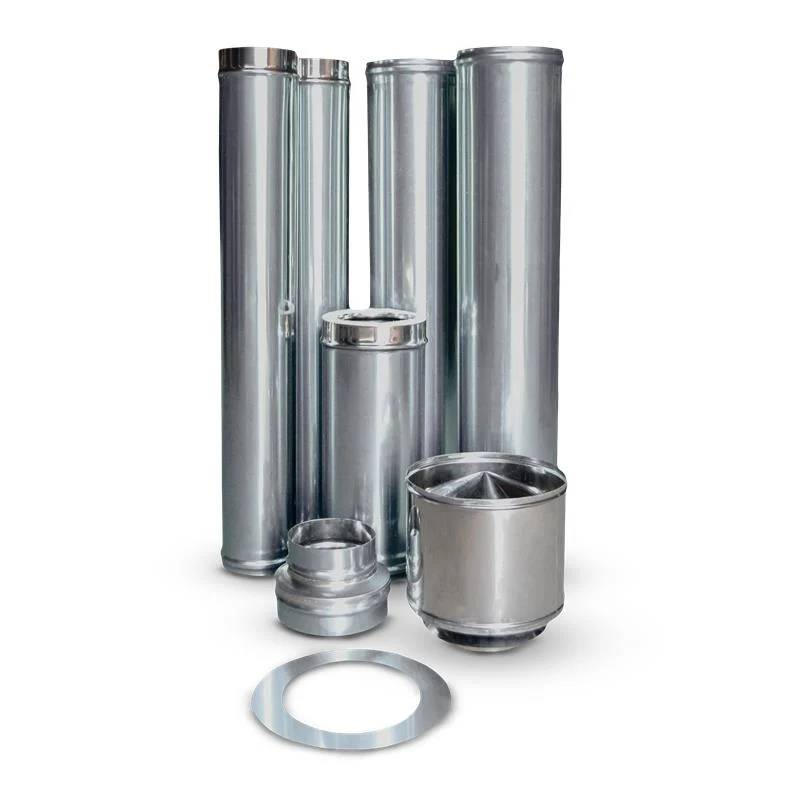 Megamaster Premium Flue Kit 125mm (304 SS)