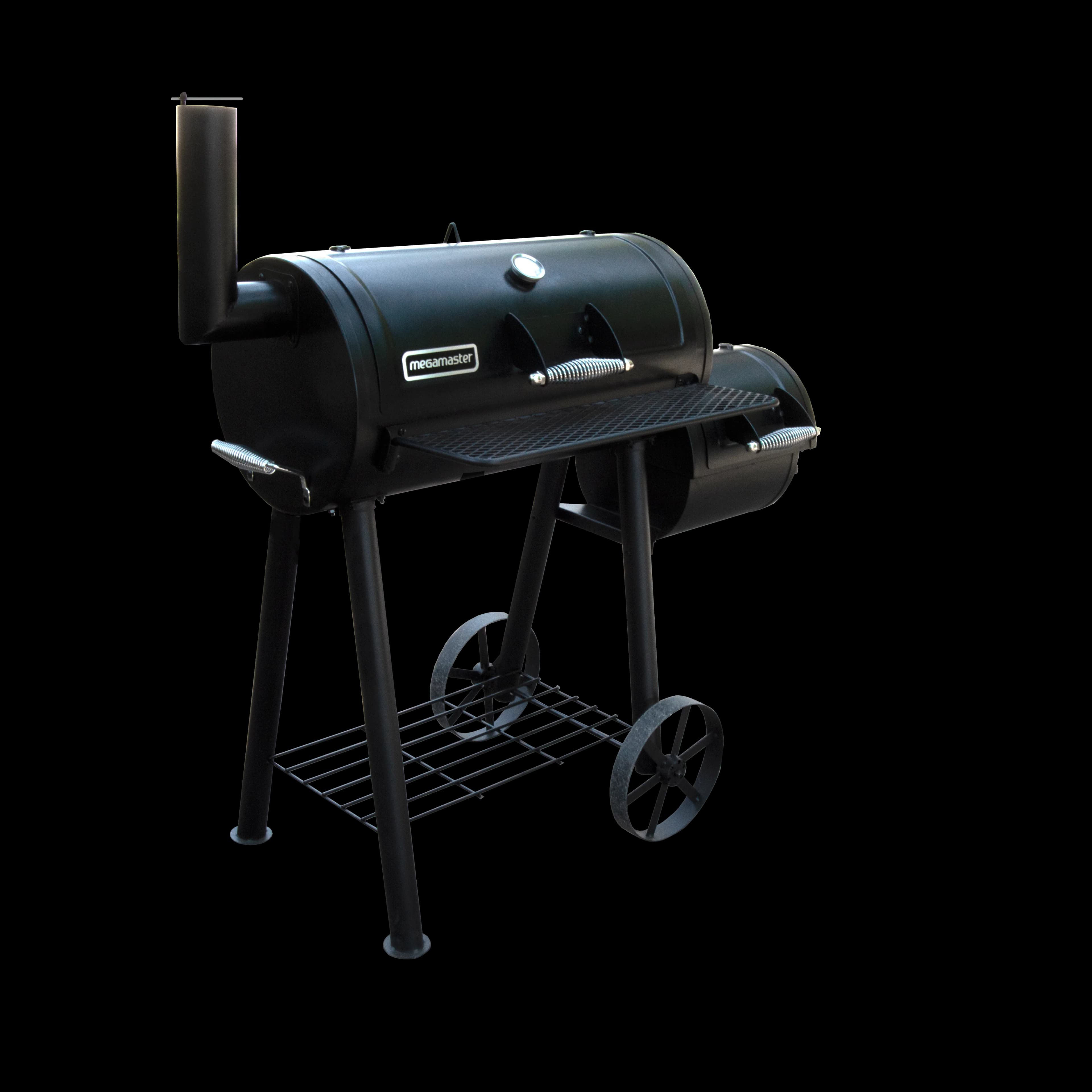 Megamaster Coalsmith Series Delta Grill & Smoker