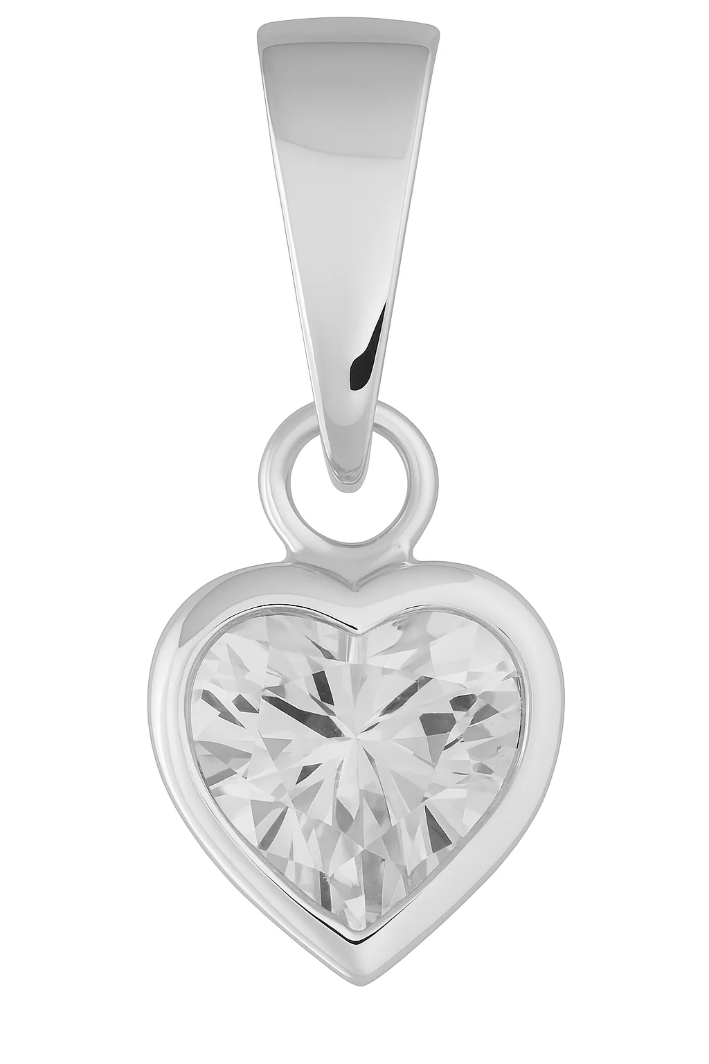 Brand Avenue 925 Silver Small Heart Pendant