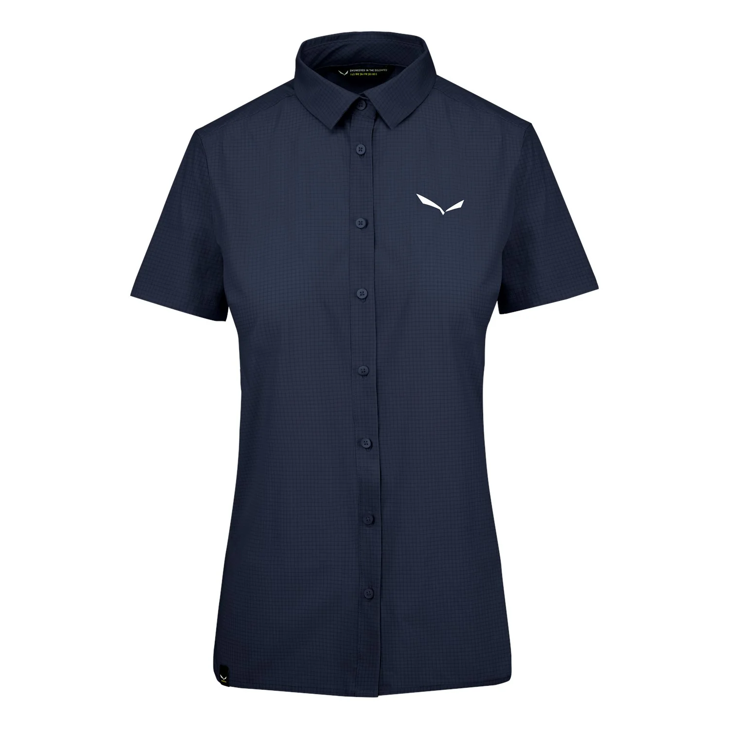Salewa Puez Minicheck 2 Dry Short Sleeve Shirt ♀